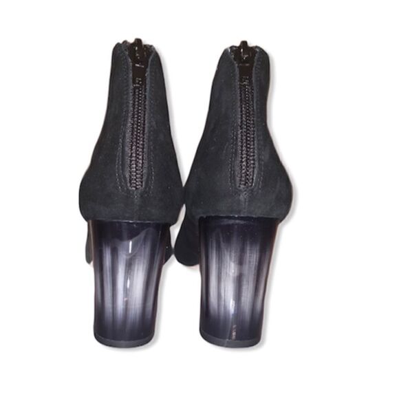 Vaneli Betsy Open Toe Suede Booties Made in Italy  BNWT - Picture 2 of 3